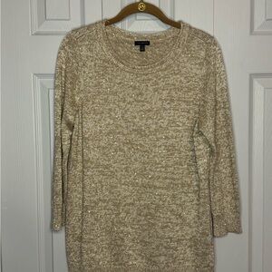 Talbots Metallic Knit Sweater